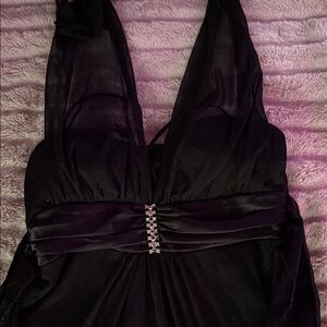 Speechless Black High Low Dress